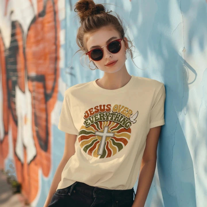 Retro Sunburst Faith