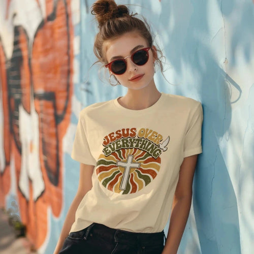 Retro Sunburst Faith