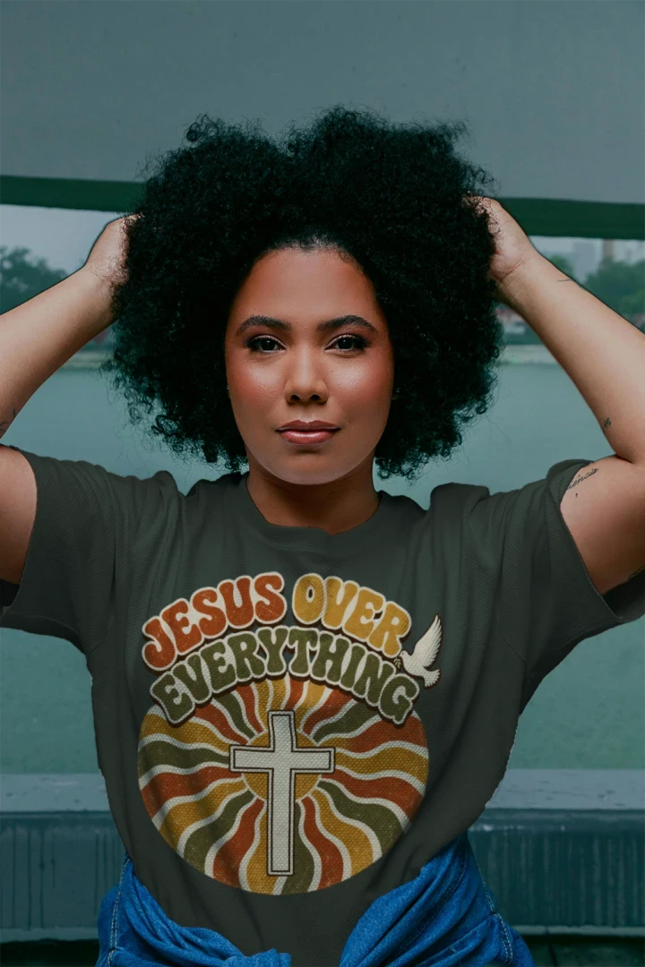 Retro Sunburst Faith