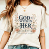 God Is Within Her Comfort Colors® Graphic Tee | Psalm 46:5