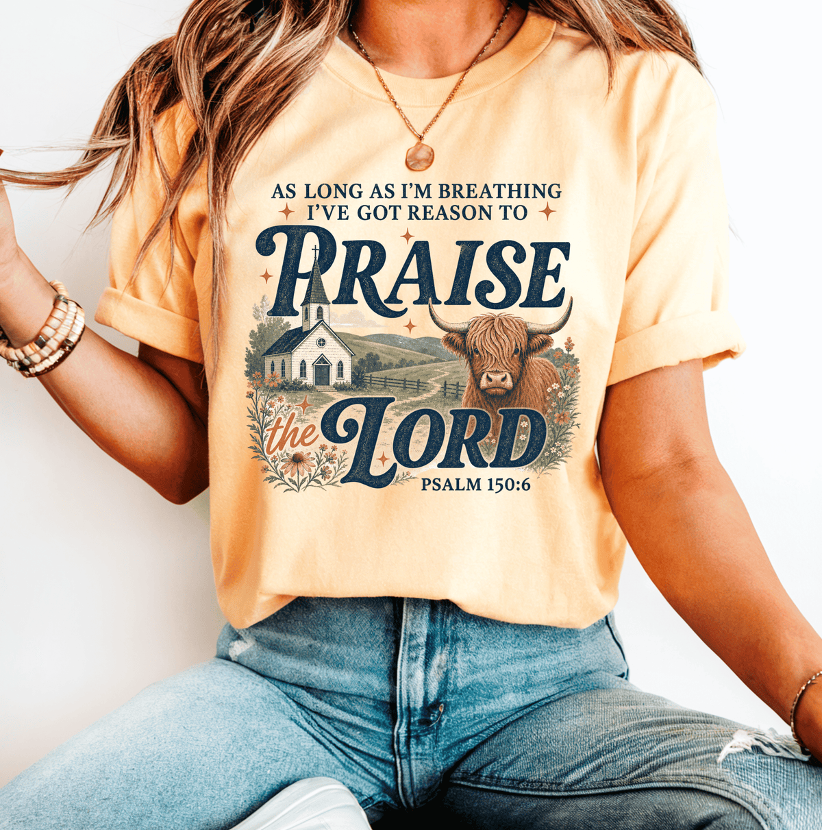 Praise the Lord Comfort Colors® Graphic Tee