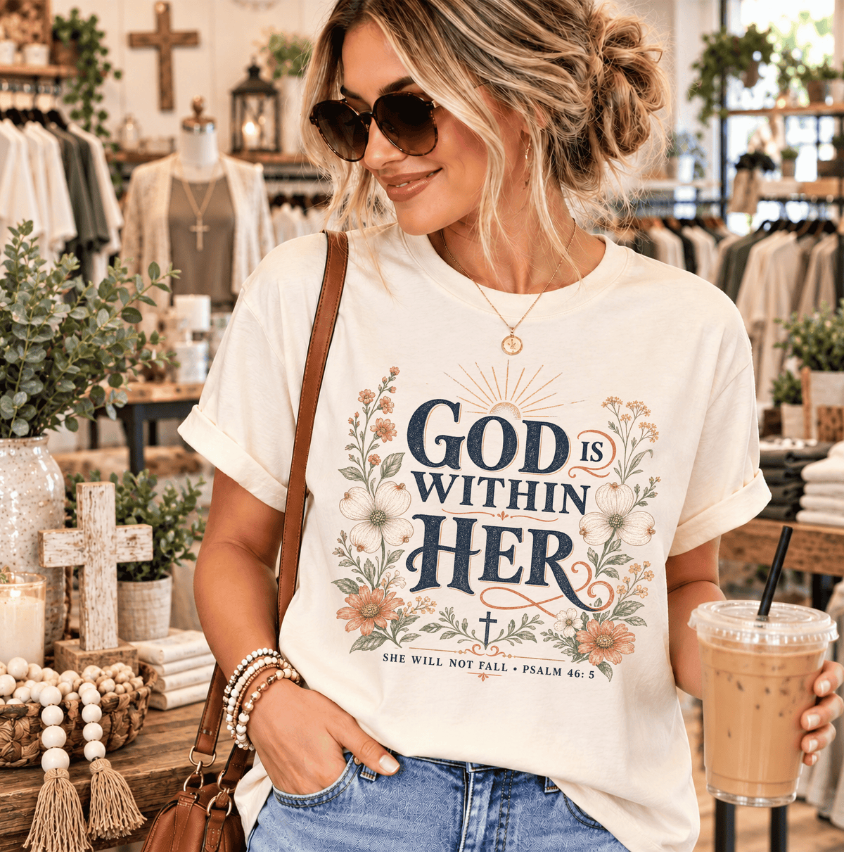 God is within Her