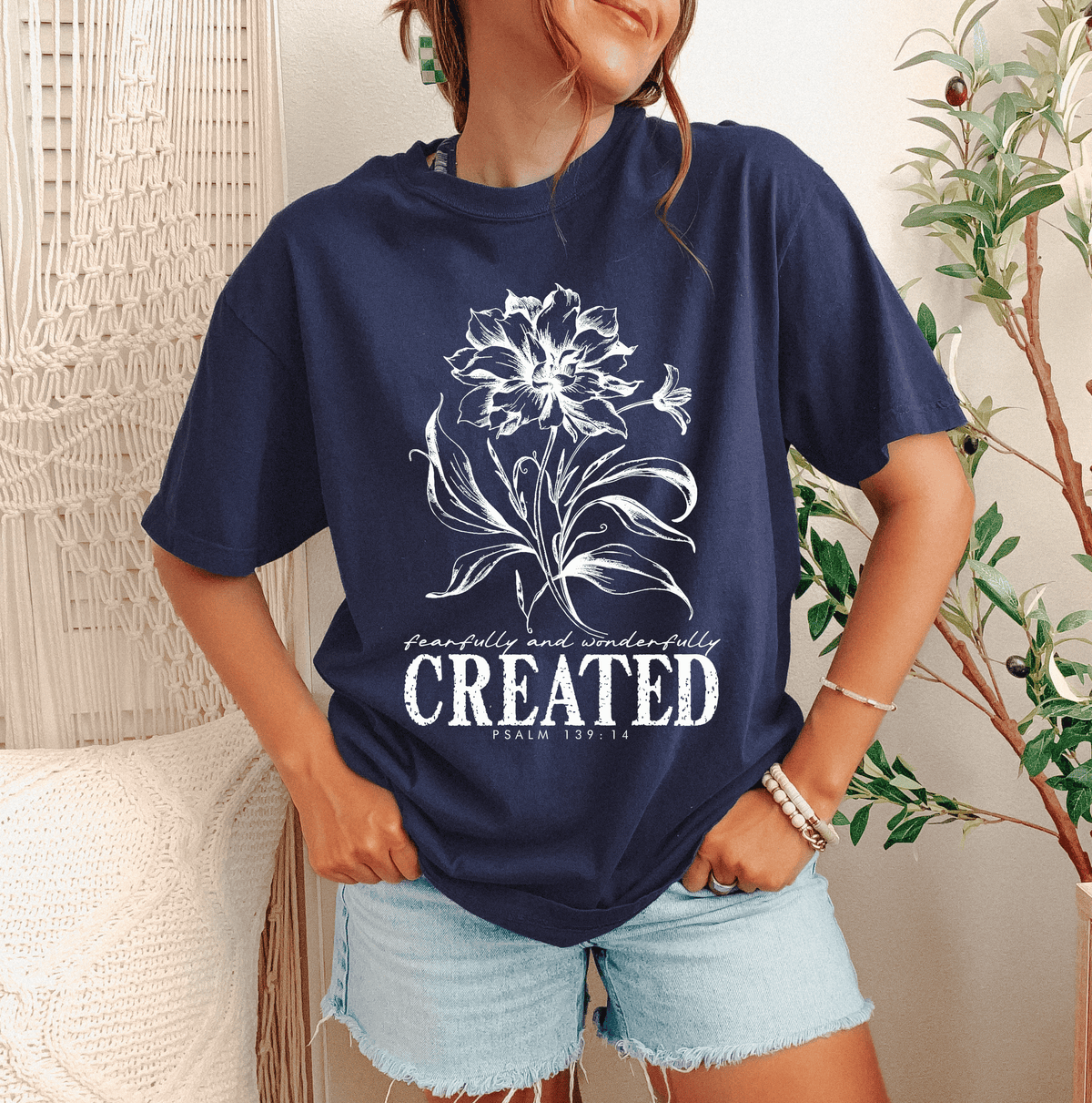 Fearfully & Wonderfully Created Everyday Tee
